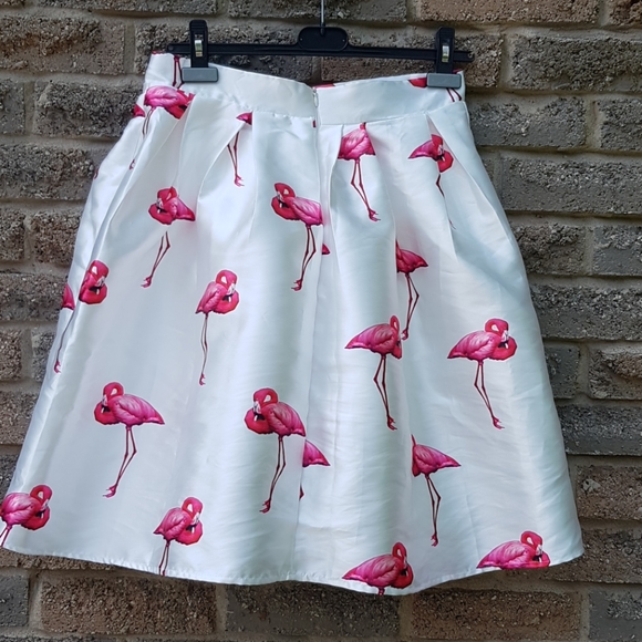 Pink Flamingo Skirt - Picture 7 of 9
